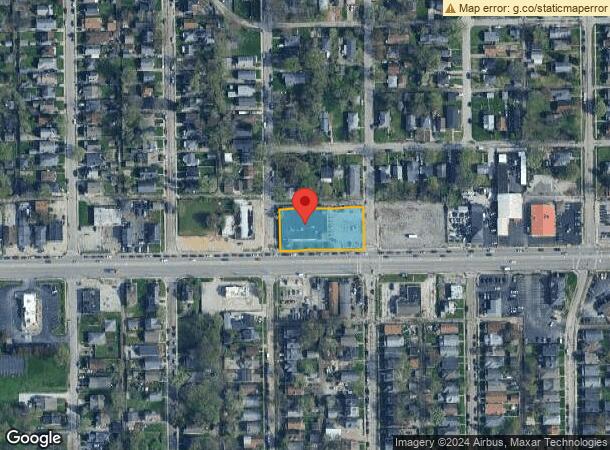  2710 W 16Th St, Indianapolis, IN Parcel Map