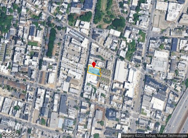  823 N 3Rd St, Philadelphia, PA Parcel Map