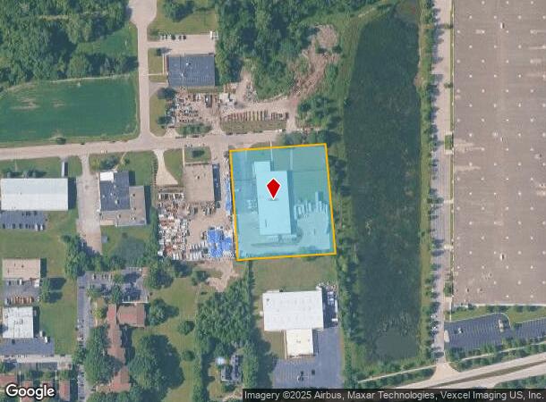 1775 Mallette Rd, Aurora, IL Parcel Map