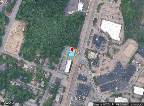 865 Providence Hwy, Dedham, MA Parcel Map