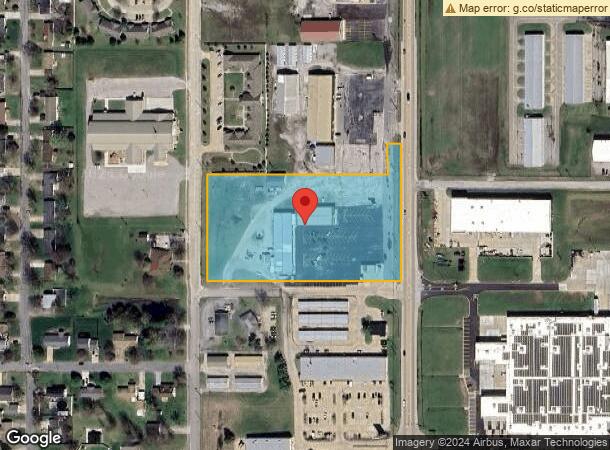  1505 N Market St, Sparta, IL Parcel Map