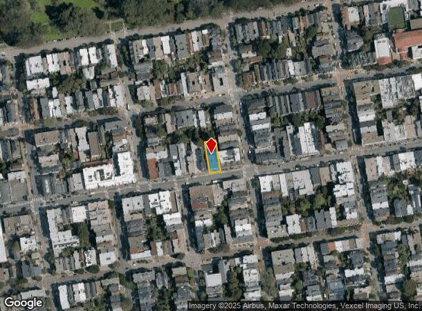  1626 Haight St, San Francisco, CA Parcel Map