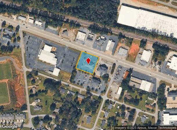  1664 E Main St, Easley, SC Parcel Map