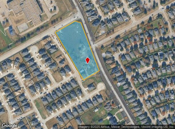  1209 N Day Miar Rd, Mansfield, TX Parcel Map