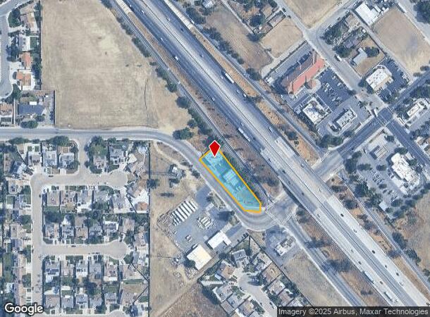 124 E Sumner Ave, Fowler, CA Parcel Map