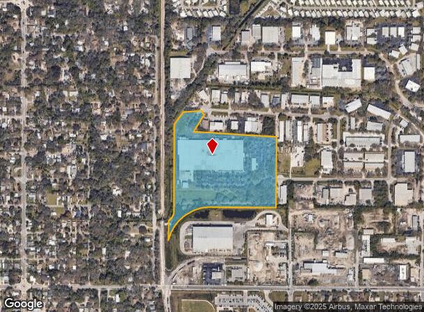  1500 Independence Blvd, Sarasota, FL Parcel Map