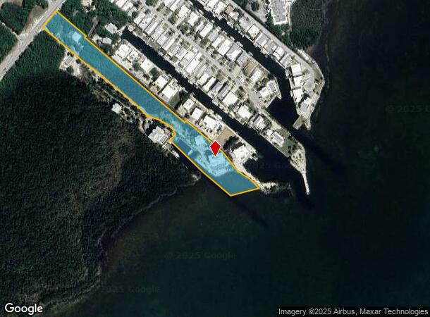  97251 Overseas Hwy, Key Largo, FL Parcel Map