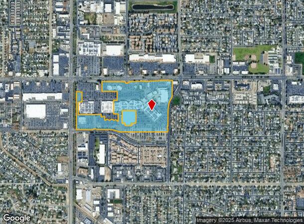 1026 Shaw Ave, Clovis, CA Parcel Map