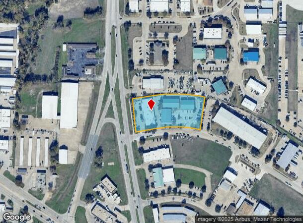  1406 N Mcdonald St, Mckinney, TX Parcel Map