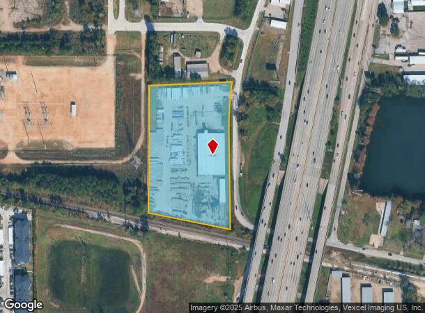 22411 Interstate 45, Spring, TX Parcel Map