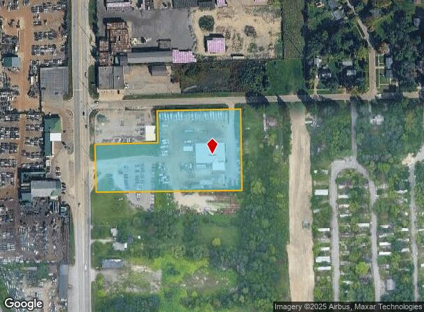  1606 E Webster Rd, Flint, MI Parcel Map