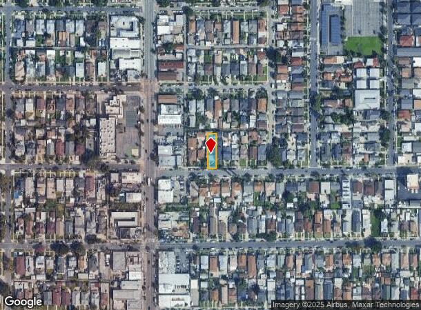  965 W 47Th St, Los Angeles, CA Parcel Map