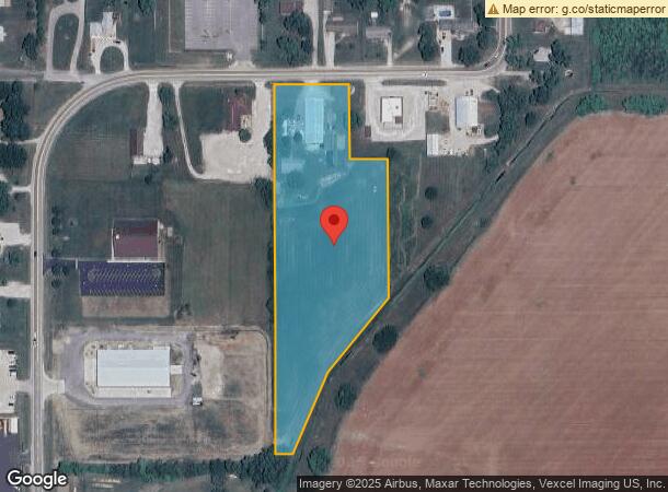  1234 S Hackman St, Staunton, IL Parcel Map