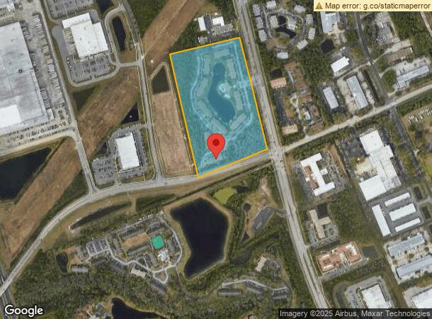  100 Carolina Lake Dr, Daytona Beach, FL Parcel Map