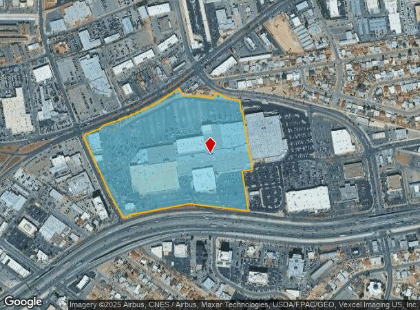  6001 Gateway Blvd W, El Paso, TX Parcel Map