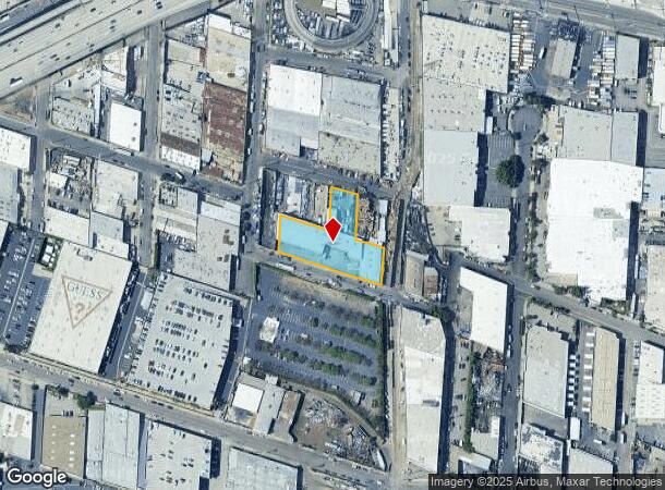  2155 E 14Th St, Los Angeles, CA Parcel Map