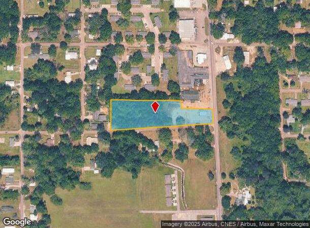  1327 S Columbia St, Bogalusa, LA Parcel Map
