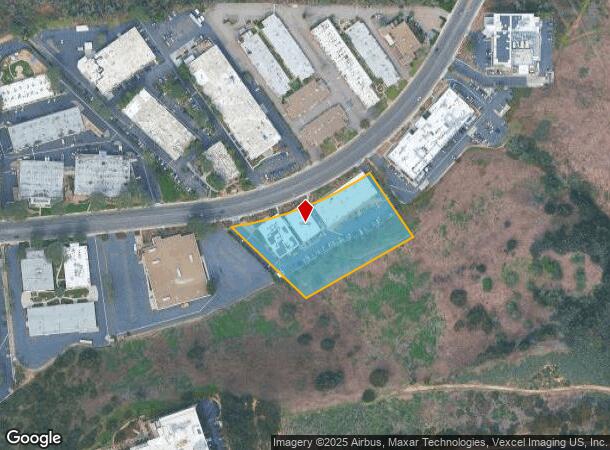  4115 Sorrento Valley Blvd, San Diego, CA Parcel Map