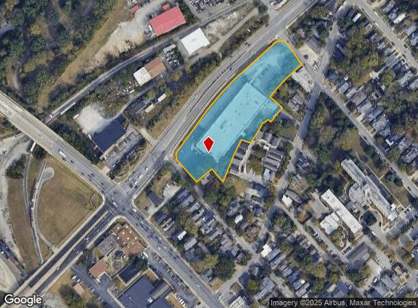  749 W Short St, Lexington, KY Parcel Map