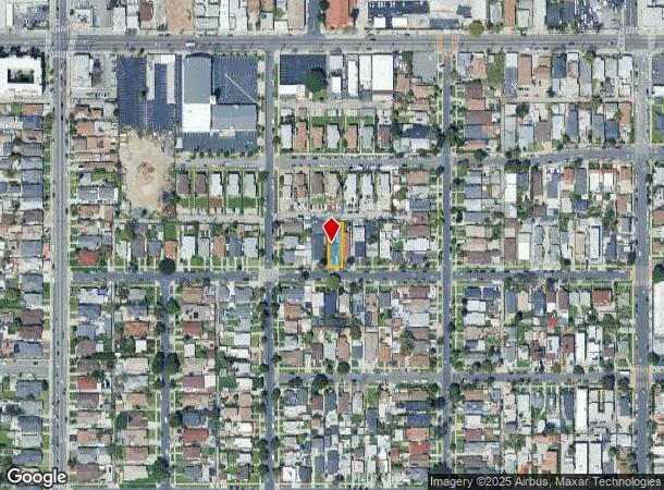  1931 W 35Th Pl, Los Angeles, CA Parcel Map