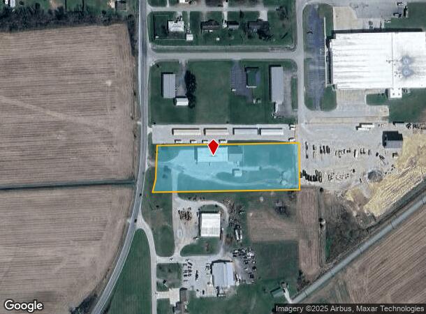 593 S State Road 135, Brownstown, IN Parcel Map