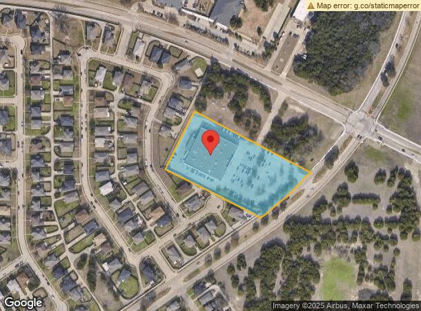  1375 N Clark Rd, Cedar Hill, TX Parcel Map