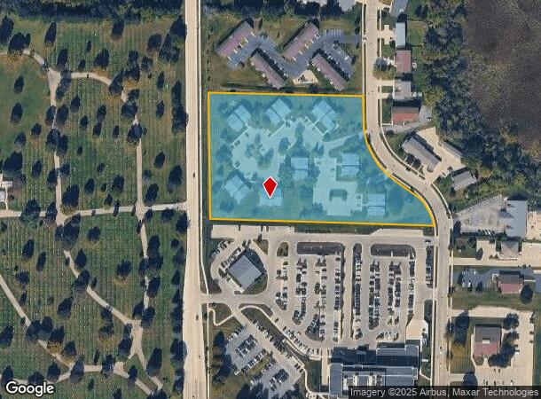 1600 Vogt Dr, West Bend, WI Parcel Map