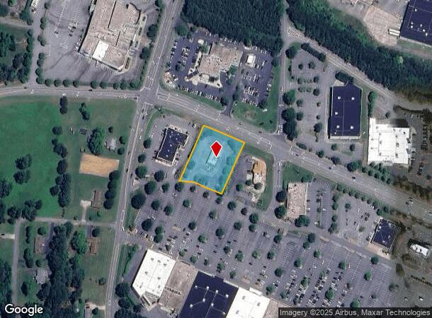  1766 Catawba Valley Blvd Se, Hickory, NC Parcel Map