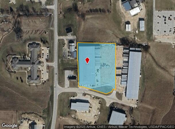 200 Commerce Blvd, Tipton, IA Parcel Map