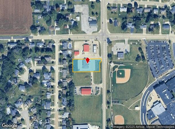  407 S 4Th St, Dunlap, IL Parcel Map
