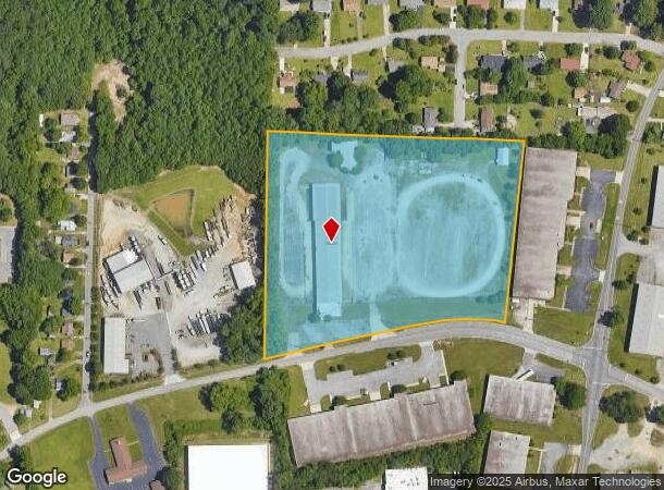  921 E Springfield Rd, High Point, NC Parcel Map