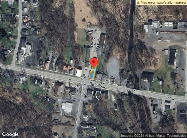  8732 Main St, Honeoye, NY Parcel Map