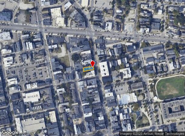  1411 Main St, Cincinnati, OH Parcel Map