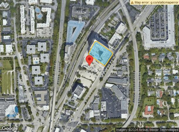  9600 S Dixie Hwy, Miami, FL Parcel Map