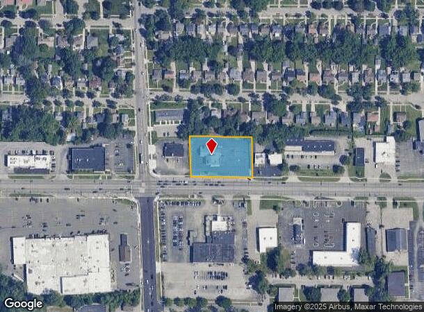  825 28Th St Se, Grand Rapids, MI Parcel Map