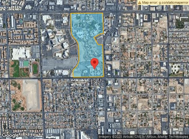  1302 N Jones Blvd, Las Vegas, NV Parcel Map