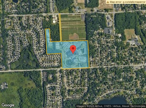  1 William Carls Dr, Commerce Township, MI Parcel Map