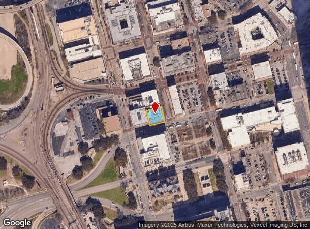  509 Elm St, Dallas, TX Parcel Map