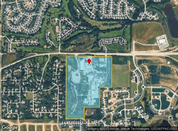 21401 W Center Rd, Elkhorn, NE Parcel Map