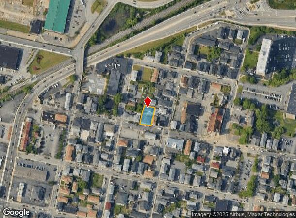138 Columbia St, Fall River, MA Parcel Map