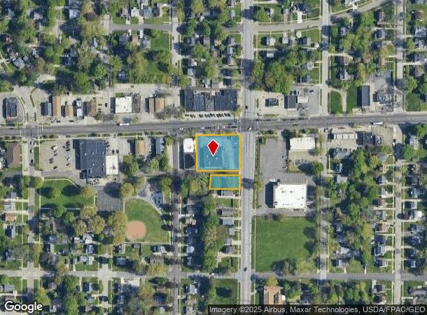  1323 Copley Rd, Akron, OH Parcel Map