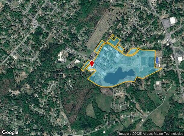  1115 College Dr, Gaffney, SC Parcel Map