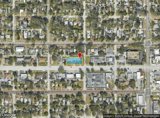  5101 Central Ave, Saint Petersburg, FL Parcel Map