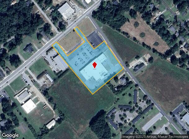  511 S Main St, Bishopville, SC Parcel Map