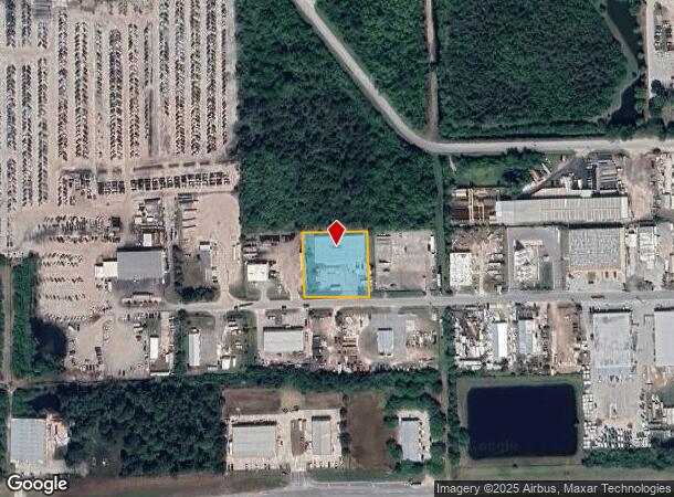 724 Industry Rd S, Cocoa, FL Parcel Map