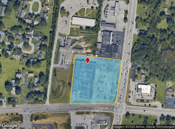  2599 E Henrietta Rd, Rochester, NY Parcel Map
