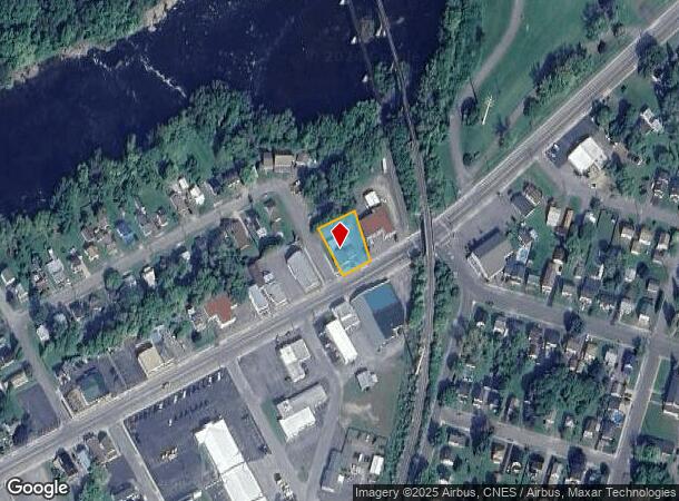  284 E Orvis St, Massena, NY Parcel Map