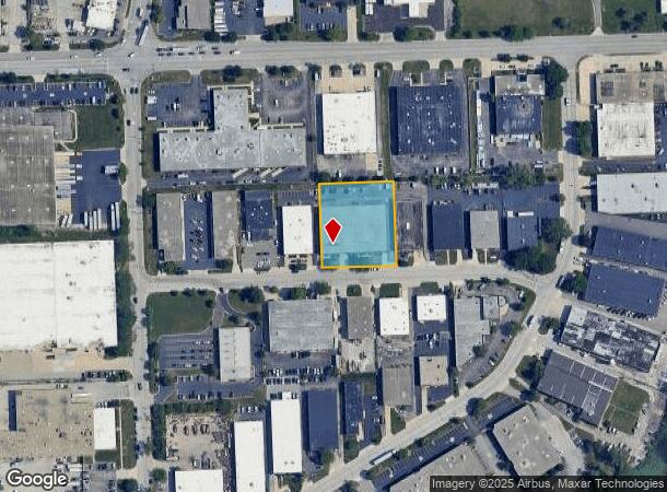 1450 W Bernard Dr, Addison, IL Parcel Map