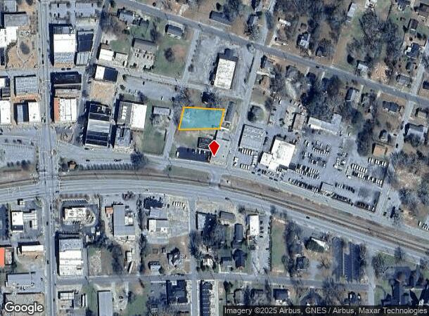 209 E Main St, Clinton, SC Parcel Map