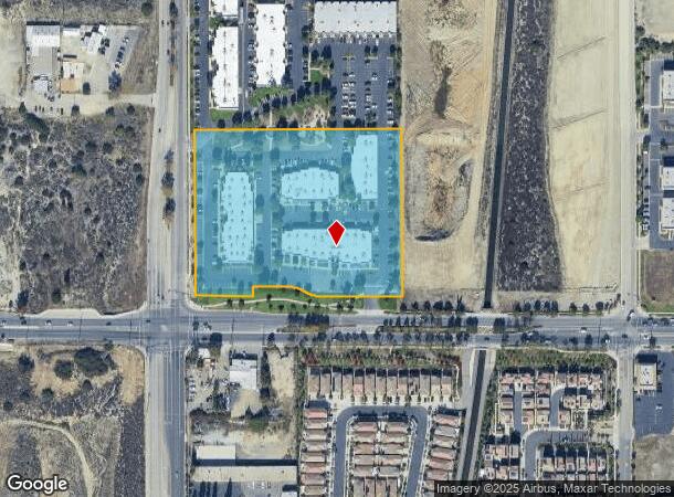 2315 W Foothill Blvd, Upland, CA Parcel Map